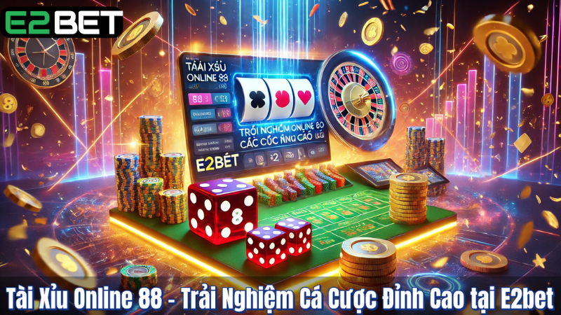 Tài Xỉu Online 88 – Trải Nghiệm Cá Cược Đỉnh Cao tại E2bet